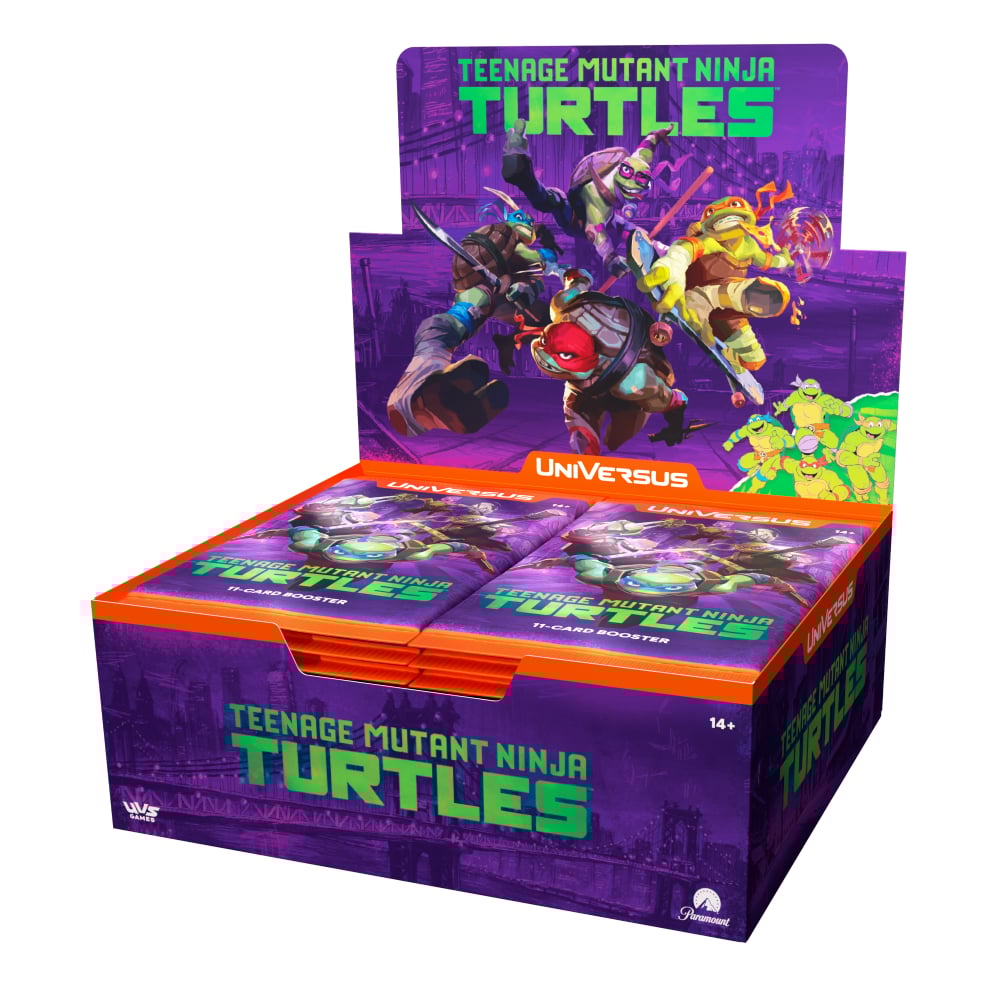 UniVersus Teenage Mutant Ninja Turtles Booster Box - A Muse N Games